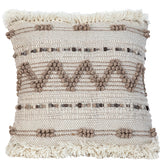 Imani Ivory and Sand Pillow